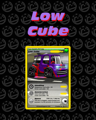 Chicane Low Cube Card
