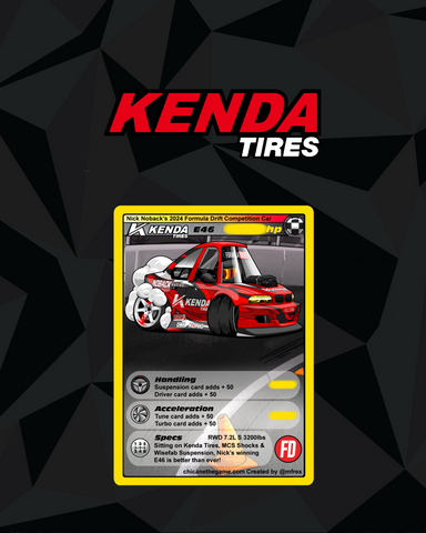 CHICANE X KENDA TIRES X 2024 FORMULA DRIFT E46